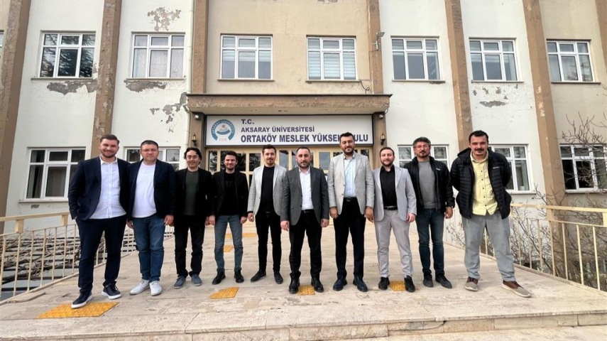 Yüksekokulumuzdan Aksaray Üniversitesi Ortaköy Meslek Yüksekokulu'na Ziyaret